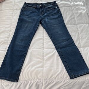 Judy Blue Dark Blue Straight Leg Jeans